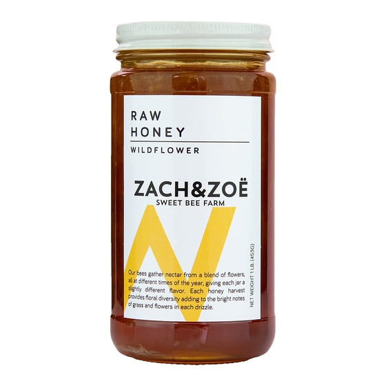 Zach & Zoe Sweet Bee Farm Wildflower Honey