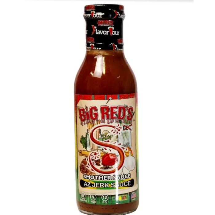 Big Reds AZ Jerk Smother BBQ Style Sauce