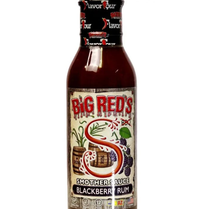 Big Red's Blackberry Rum Smother Sauce