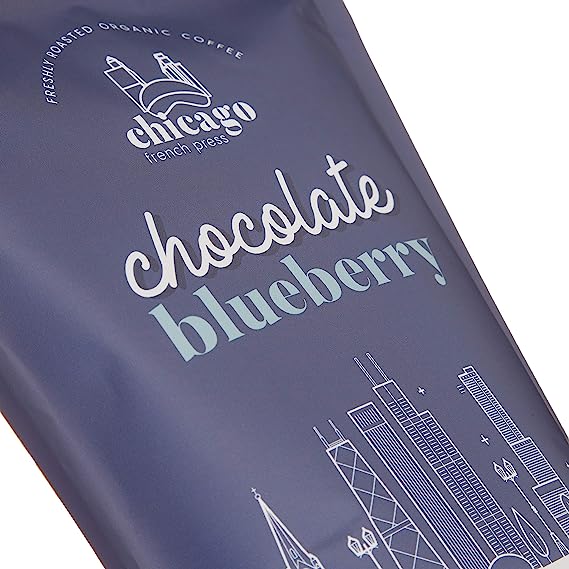 Chicago French Press Chocolate Blueberry Coffee