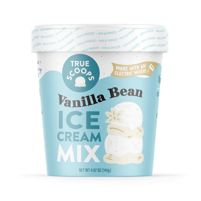 True Scoops Vanilla Bean Ice Cream Mix
