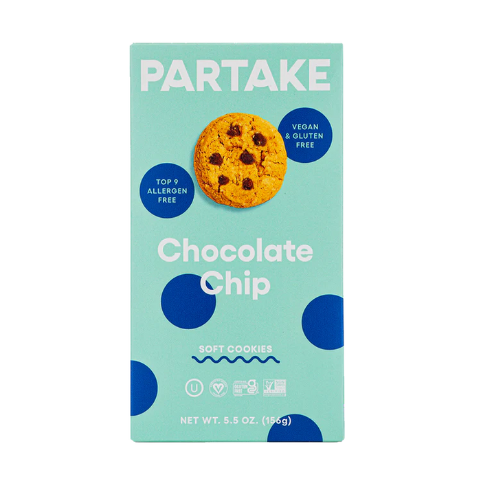 Partake Soft Baked Chocolate Chip Cookies