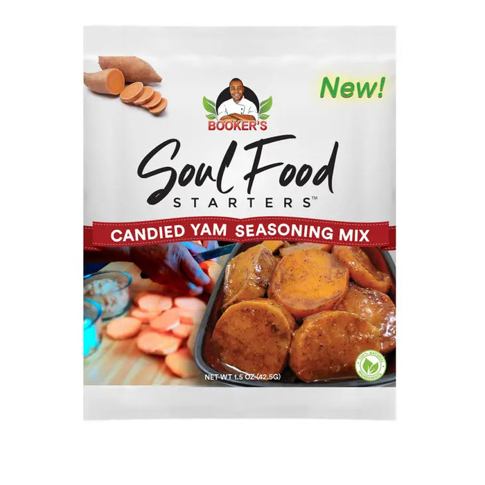 Booker's Soul Food Starters Candied Yam Seasoning Mix Single Serve