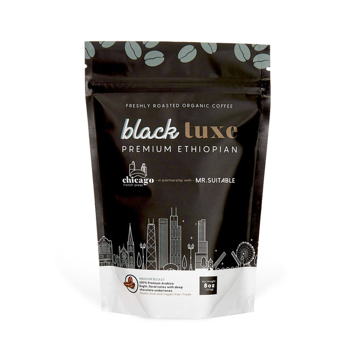 Chicago French Press Black Tuxe Coffee