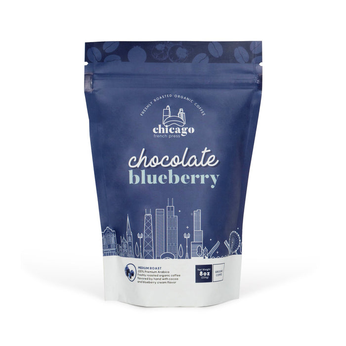 Chicago French Press Chocolate Blueberry Coffee