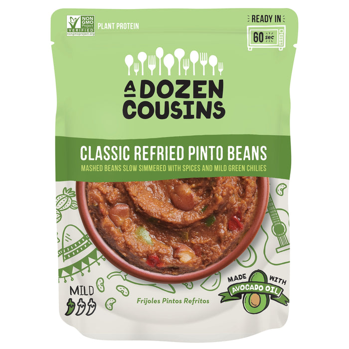 A Dozen Cousins Classic Refried Pinto Beans