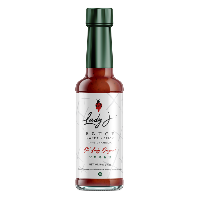 Lady J Sauce Ol' Lady Original Vegan Hot Sauce