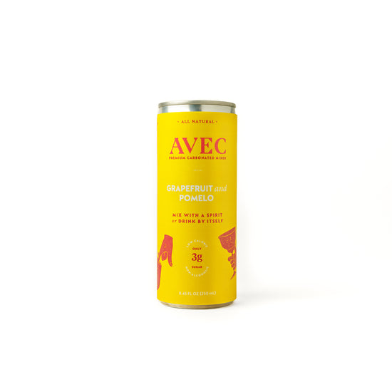 AVEC Grapefruit & Pomelo Natural Sparkling Drink - Case of 4
