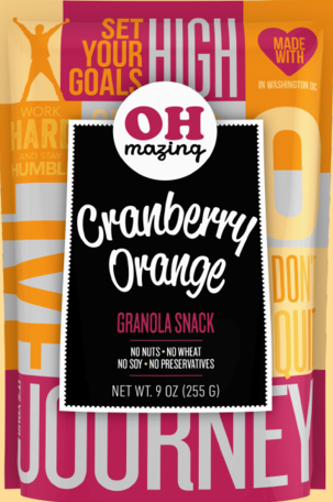 Oh-Mazing! Granola Cranberry Orange