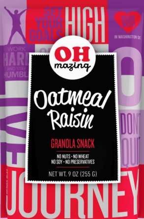 Oh-Mazing! Granola Oatmeal Raisin