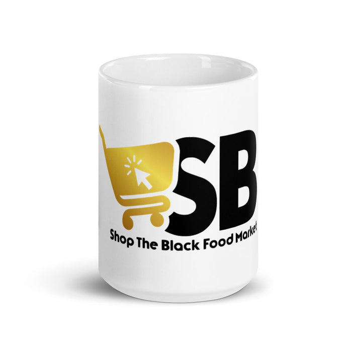SB White Glossy Mug
